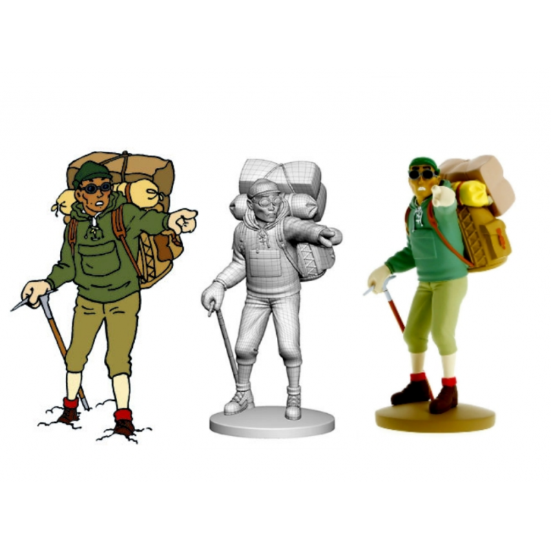 Figurine Tintin N°72 – Irma L'habilleuse – Occasion – Collection