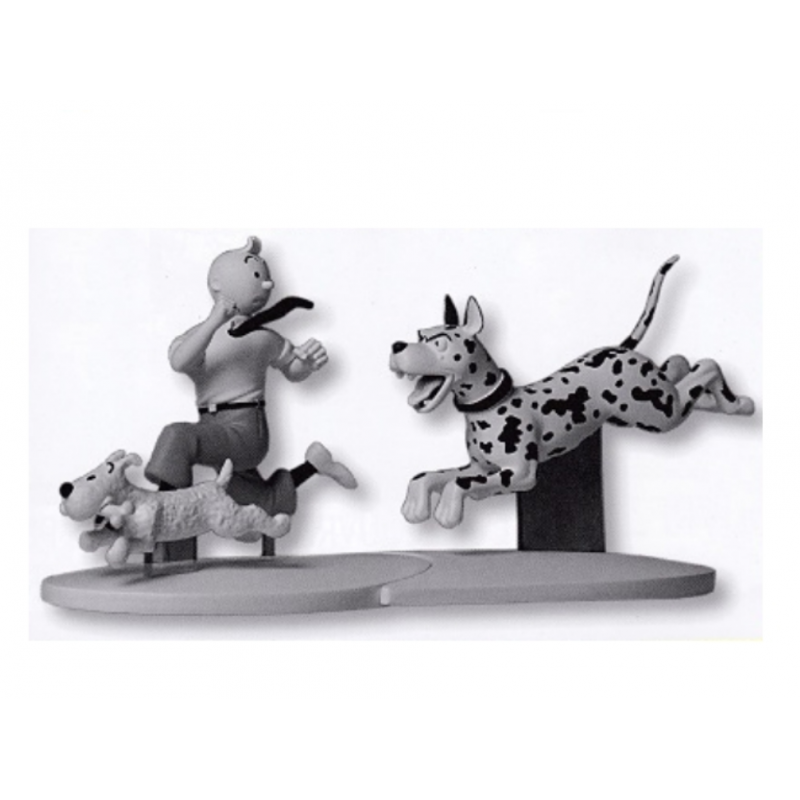 Figurine Moulinsart Tintin - Tintin en fuite et Milou en Angleterre (kiosque)