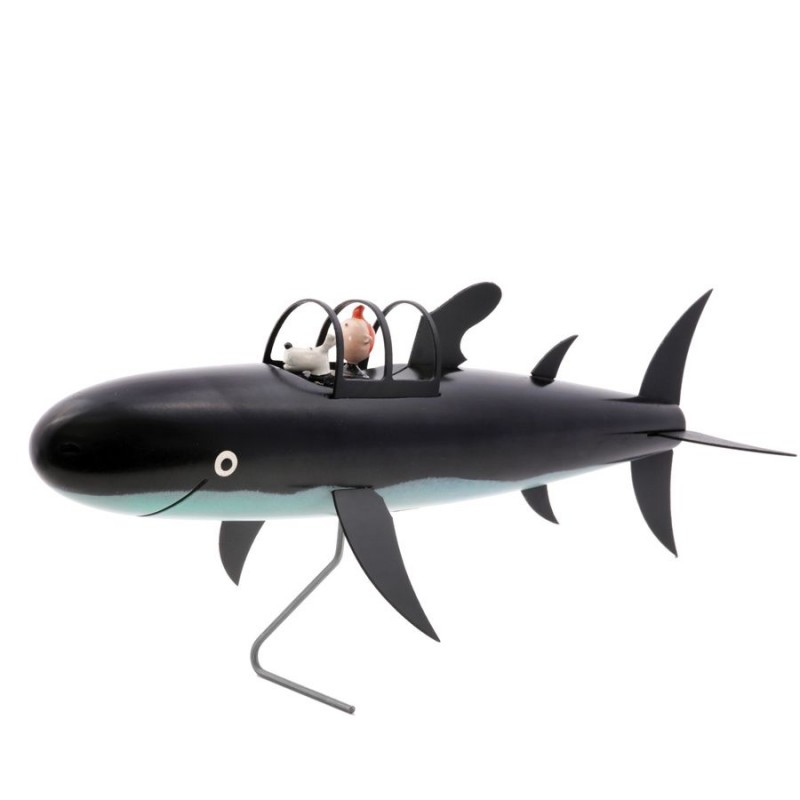 Aroutcheff Moulinsart Tintin - Sous-marin requin (bois Pixi)