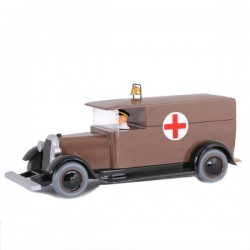 Aroutcheff Moulinsart Tintin - Ambulance (bois)