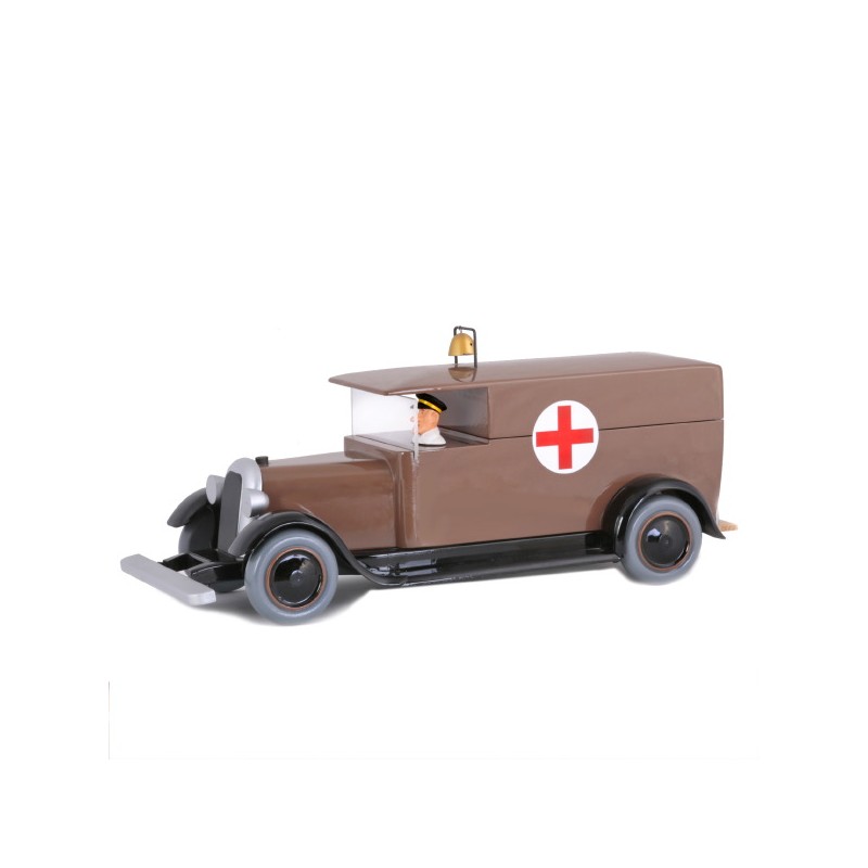 Aroutcheff Moulinsart Tintin - Ambulance (bois) Aroutcheff Moulinsart Tintin - Ambulance (bois)