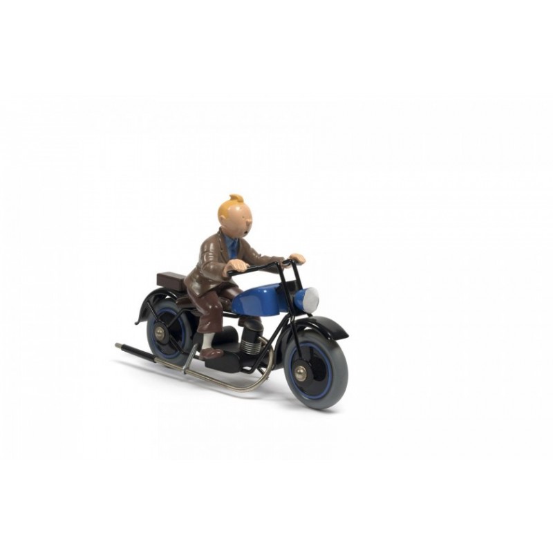 Aroutcheff Moulinsart Tintin - Moto bleue (bois)