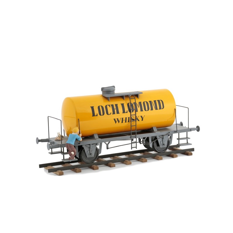 Aroutcheff Moulinsart Tintin - Wagon Loch Lomond (bois) Aroutcheff Moulinsart Tintin - Wagon Loch Lomond (bois)
