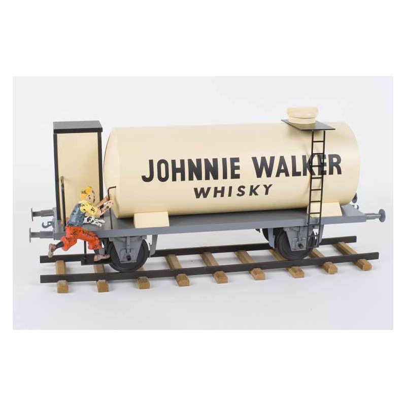 Aroutcheff Moulinsart Tintin - Wagon Johnnie Walker (bois)