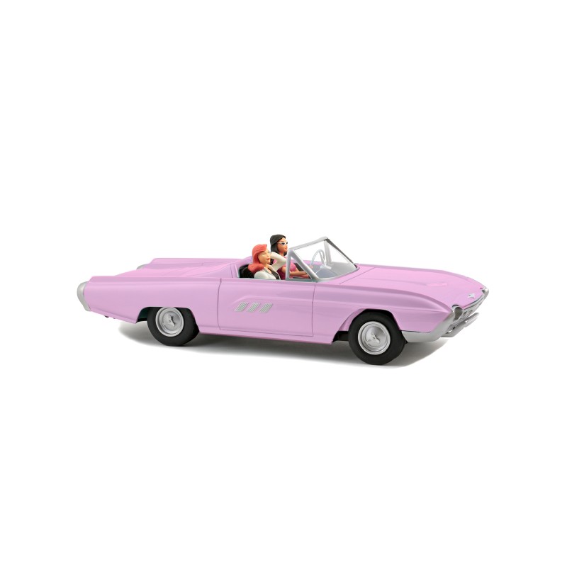 Aroutcheff Berthet Pin-up - Ford Thunderbird convertible 1963 rose