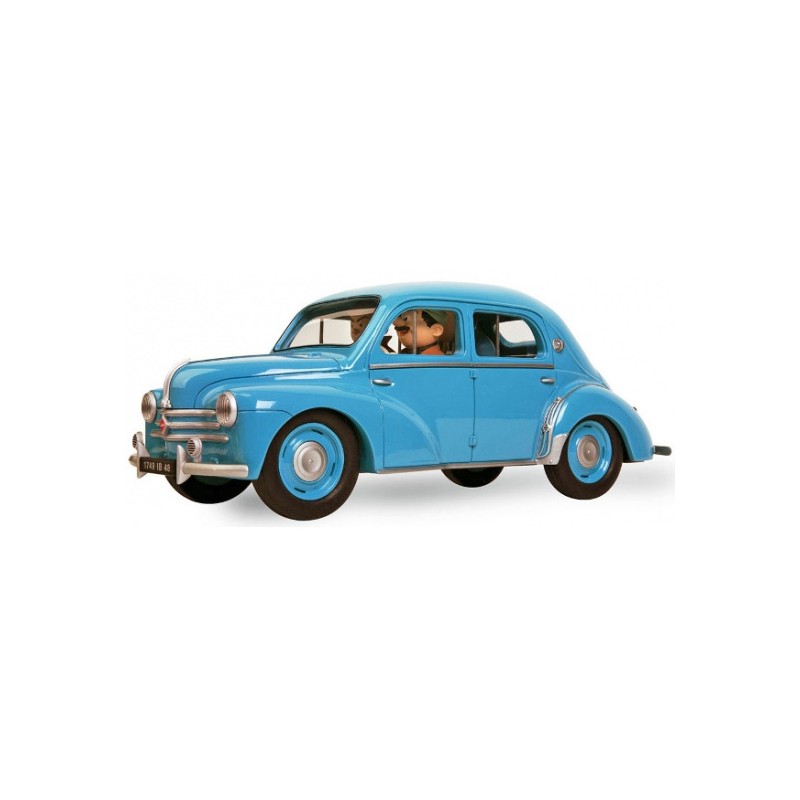 Aroutcheff Tillieux Gil Jourdan - Renault 4CV bleue