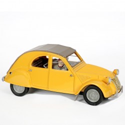 Aroutcheff Jacobs Blake et Mortimer - Citroën 2CV 1950 jaune