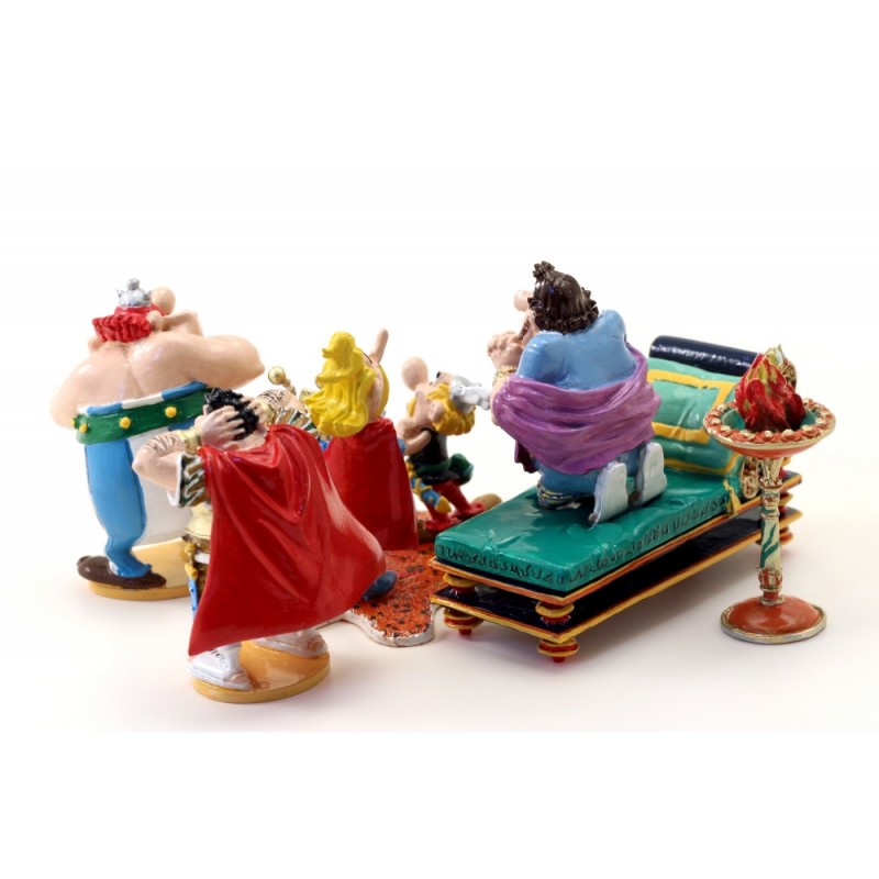 ASTERIX, OBJETS ASTERIX: LE TROPHEE MENHIR D'OR - figurine métal