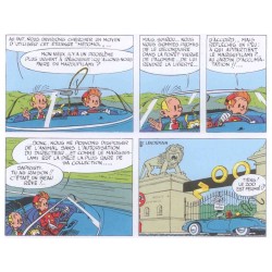 Véhicule Franquin Spirou - "Garage de Franquin" Turbot Rhino bleue