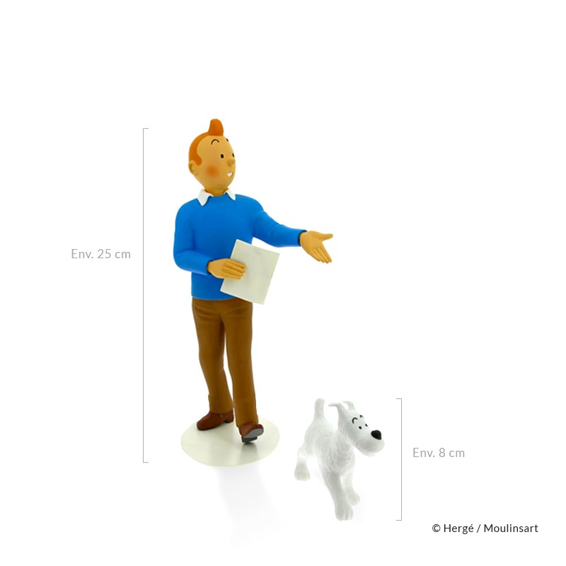 Tintin - avec Milou - Musée Imaginaire - 46007