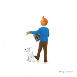 Figurine Moulinsart Tintin - Tintin et Milou (Musée Imaginaire)