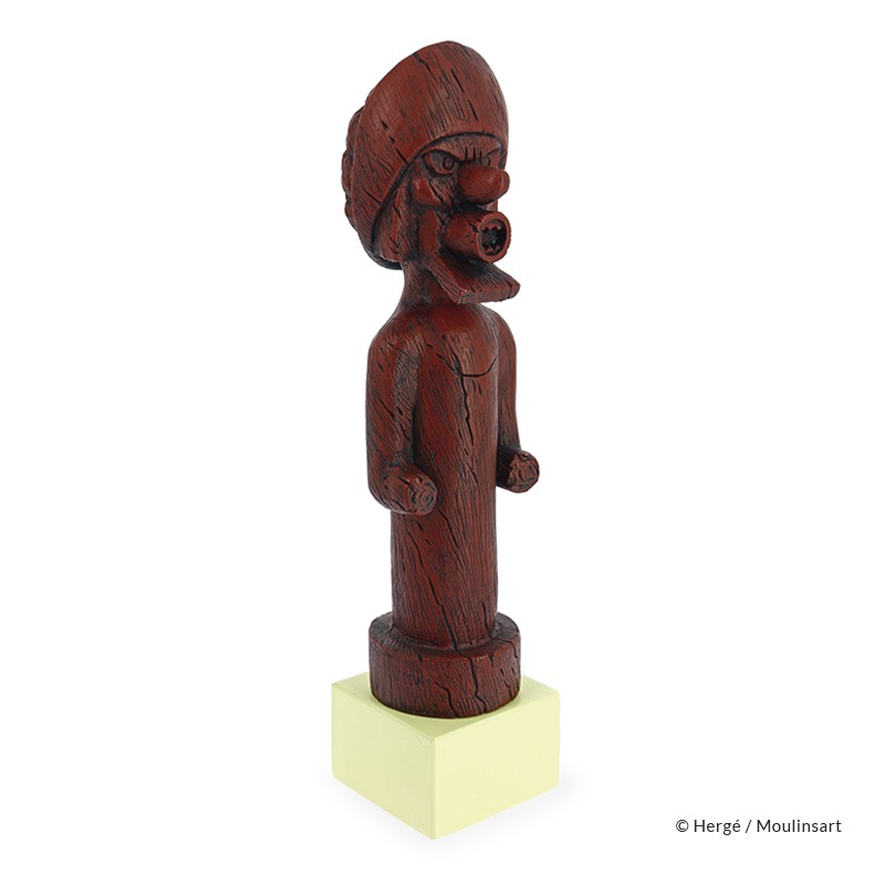 Figurine Moulinsart Tintin - Totem du Chevalier de Hadoque (Musée Imaginaire)