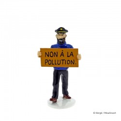 Pixi Moulinsart Tintin - Capitaine Haddock "Non à la pollution"