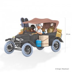 Véhicule Moulinsart Tintin - La Ford T noire Congo (Echelle 1/24)