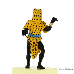 Figurine Moulinsart Tintin - Homme Léopard (Musée Imaginaire)