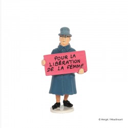 Pixi Moulinsart Tintin - Carte de Voeux - Irma "Libération Femme"