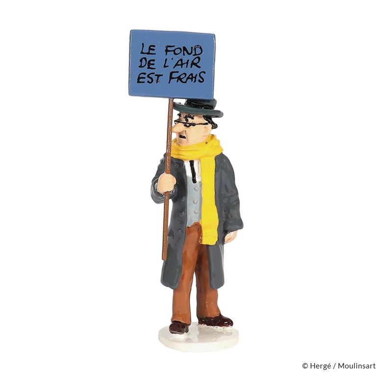Pixi Moulinsart Tintin - Carte de Voeux - Carreidas "Air Frais"