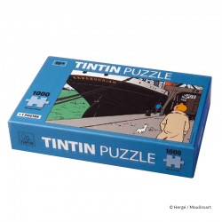 Puzzle Moulinsart Tintin - Bateau Karaboudjan (1000 pièces)
