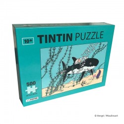 Puzzle Moulinsart Tintin - Sous-marin requin (500 pièces)