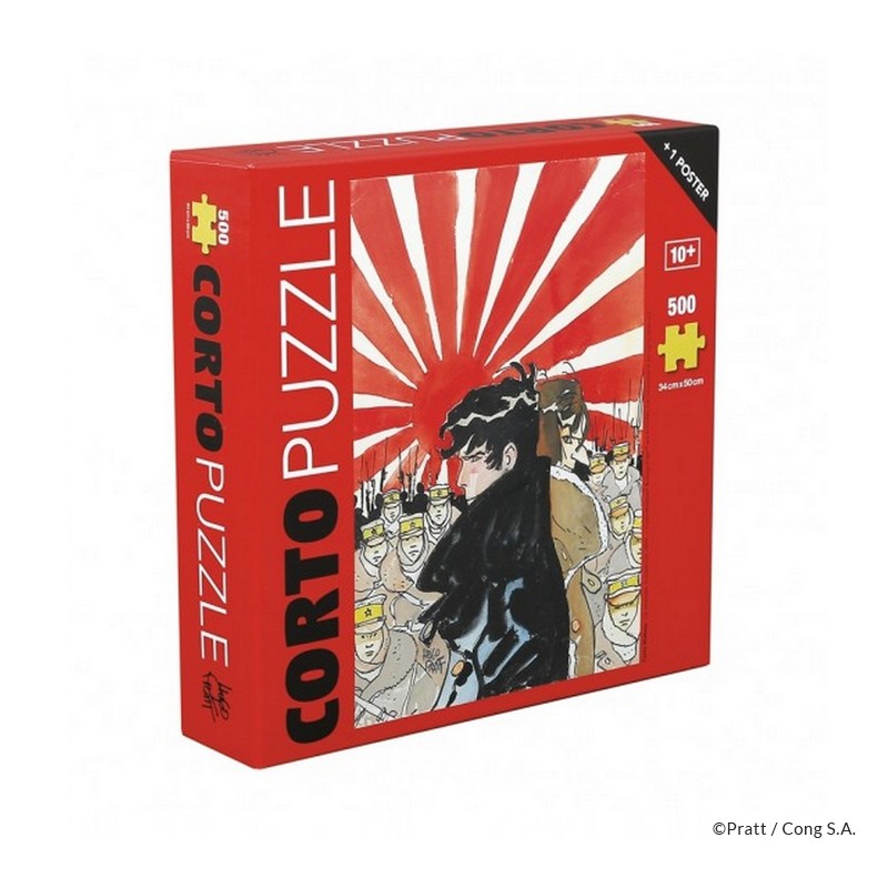 Puzzle Corto Maltèse - Puzzle La Jeunesse 1985 (500 pièces)