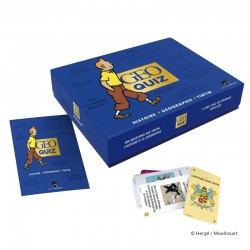 Jeu Moulinsart Tintin - Coffret Jeux Géo Quiz Tintin 2020