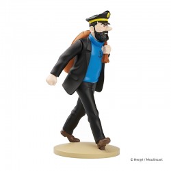 Figurine Moulinsart Tintin - Haddock en route (12 cm)