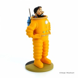 Figurine Moulinsart Tintin - Haddock Cosmonaute (12 cm)