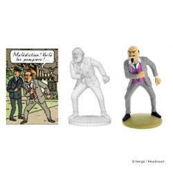 Figurine Moulinsart Tintin - Müller incendiaire (12 cm)