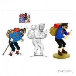 Figurine Moulinsart Tintin - Haddock bouteille vide (12 cm)