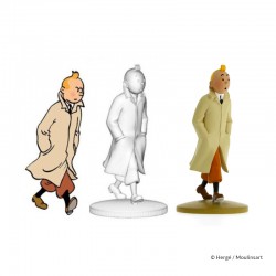 Figurine Moulinsart Tintin - Tintin trench (12 cm)