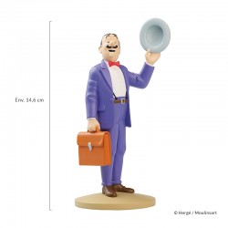 Figurine Moulinsart Tintin - Séraphin Lampion en costume (12 cm)