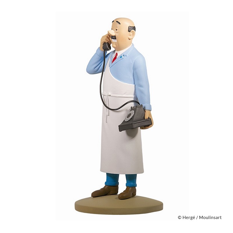 Figurine Moulinsart Tintin - Monsieur Sanzot (12 cm)