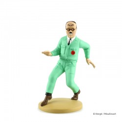 Figurine Moulinsart Tintin - Frank Wolff l'ingénieur Félon (12 cm)