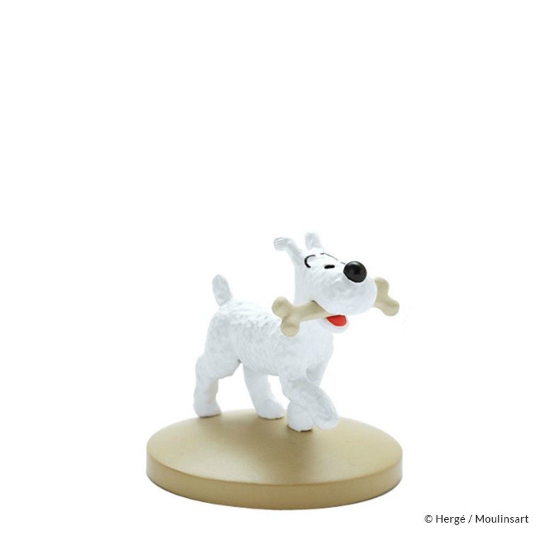 Figurine Moulinsart Tintin - Milou os (12 cm)