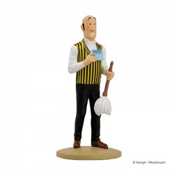 Figurine Moulinsart Tintin - Nestor au plumeau (12 cm)