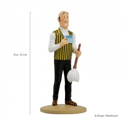 Figurine Moulinsart Tintin - Nestor au plumeau (12 cm)