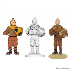 Figurine Moulinsart Tintin - Tintin scaphandre (12 cm)