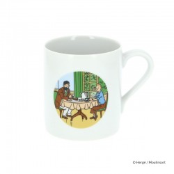 Moulinsart Tintin - Mug Tintin et Haddock Petit déjeuner