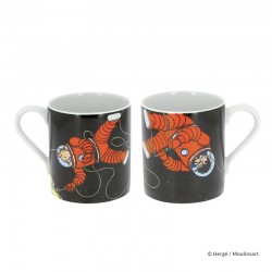 Moulinsart Tintin - Mug Tintin et Haddock Lune