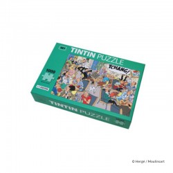Puzzle Moulinsart Tintin - "Tchang!" (1000 pièces)