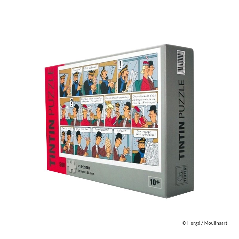 Puzzle Moulinsart Tintin - Sparadrap (500 pièces )