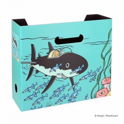 Papeterie Moulinsart Tintin - Boîte à archives "Sous-marin requin"