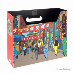 Papeterie Moulinsart Tintin - Boîte à archives "Rue de Shanghaï"