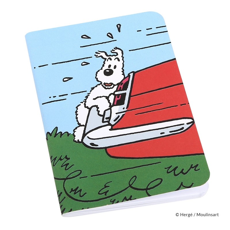 Papeterie Moulinsart Tintin - Carnet de Note Tintin PM "Milou coffre"