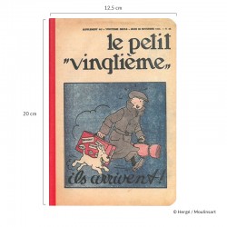 Papeterie Moulinsart Tintin - Carnet de Note Petit Vingtième GM "Ils arrivent"