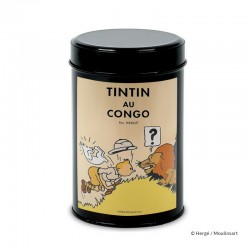 Moulinsart Tintin - Boîte à café Congo "Lion"
