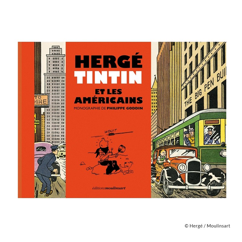 Livre Moulinsart Tintin - Hergé, Tintin et les Américains