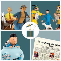 Fariboles Moulinsart Tintin - Tintin et Milou dans le pousse pousse