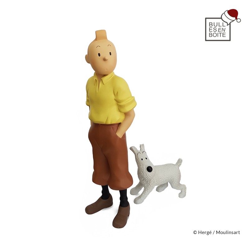 Leblon Moulinsart Tintin - Tintin et Milou debout