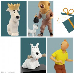 Leblon Moulinsart Tintin - Tintin scaphandrier 32 cm (Nostalgie)